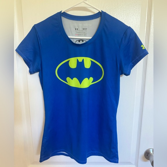 ✨Under Armour Neon Batman Shirt✨ - Picture 1 of 3